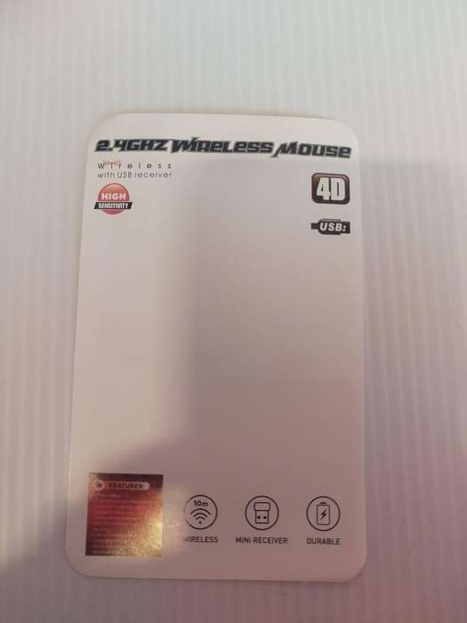 Wireless Mouse: 2.4ghz wireless mouse