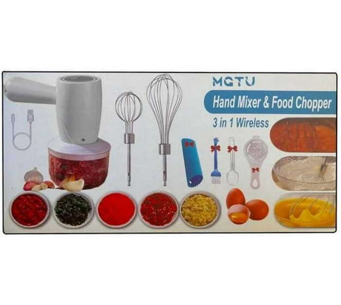 Hand Mixer & Food Chopper MGTU