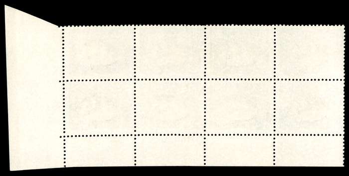 RSA 2nd Definitive issue 7c Control Blocks Pane A (8 stamps)