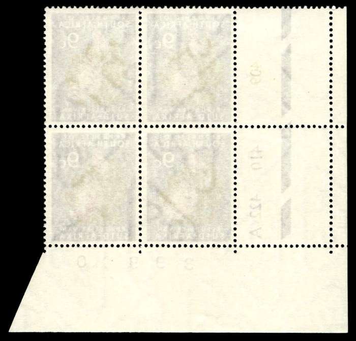 RSA 1971/05/17 Definitive Issue 9c Cyl. No 409 410 422A