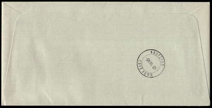 1985 RSA SAA 50 Years JHB- CT Commemorative Cover 40