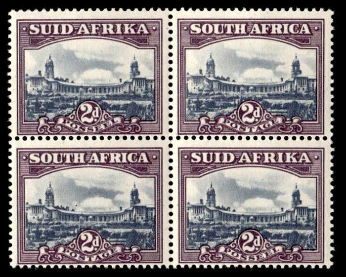 RSA 1950/03 Definitive Issue "Suid-Afrika" 2d Wmk MSH