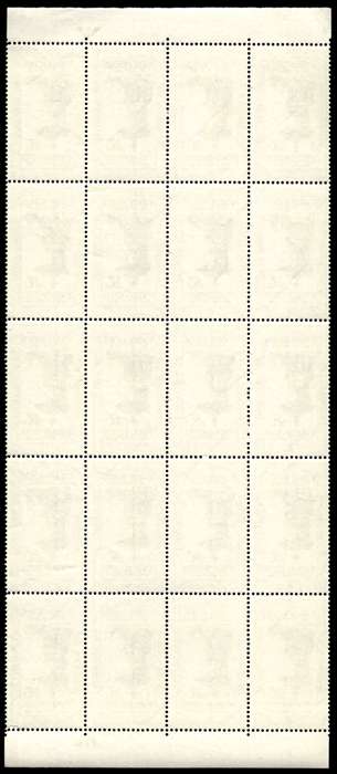 RSA 1965/10/21 Tercentenary of Dutch Reformed Church 2½c *20 stamps Arrow block