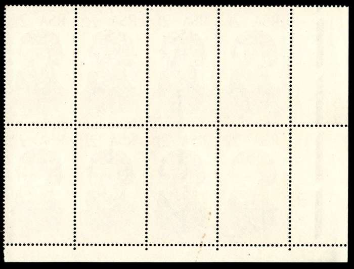 RSA 1967/10/31 450th Anniversary of Reformation 2½c Cyl No 232 233A