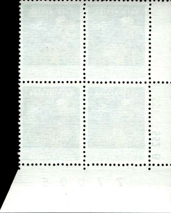 RSA 1973/10/04 Definitive Issue 5c Cyl. No 551 552B