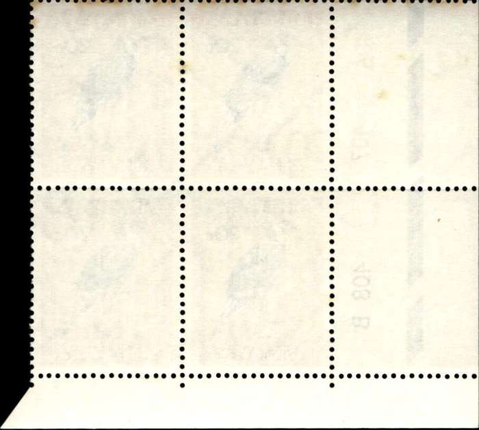 RSA 1971/11 Definitive Issue 20c Cyl. No 406 407 408B