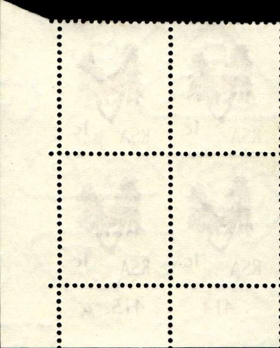 RSA 1969/01 New Design of 1c Cyl No 414 415A