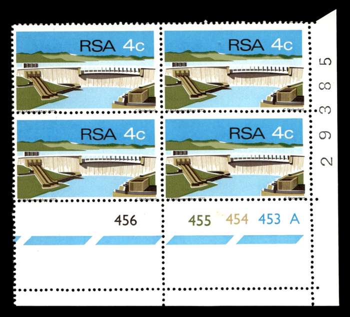 RSA 1972/03/04 Opening of Hendrik Verwoerd Dam 4c Cyl No 456 455 454 453A