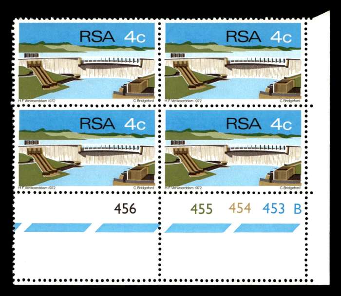 RSA 1972/03/04 Opening of Hendrik Verwoerd Dam 4c Cyl No 456 455 454 453B