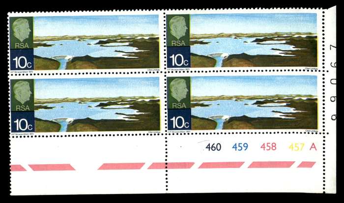 RSA 1972/03/04 Opening of Hendrik Verwoerd Dam 10c Cyl No 460 459 458 457A