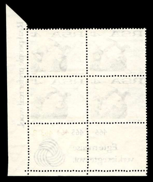 RSA 1972/05/15 Interim Definitives 4c Cyl No 466 465 464 463B