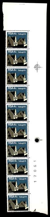 RSA 1974/03/14 Restoration of Tulbagh 4c *10 stamps