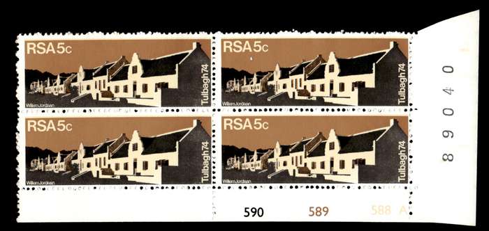 RSA 1974/03/14 Restoration of Tulbagh 5c Cyl No 590 589 588A
