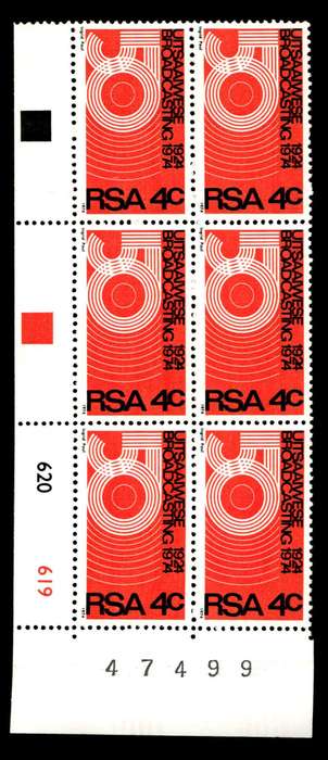 RSA 1974/07/13 50th Anniversary of Broadcasting in S.A. Control Blocks