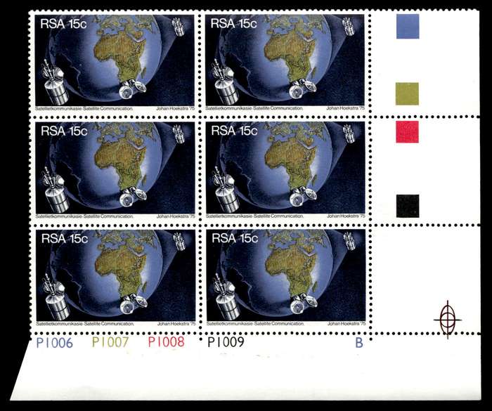 RSA 1975/12/03 Satellite Communication 15c Cyl No P1006-P1009B