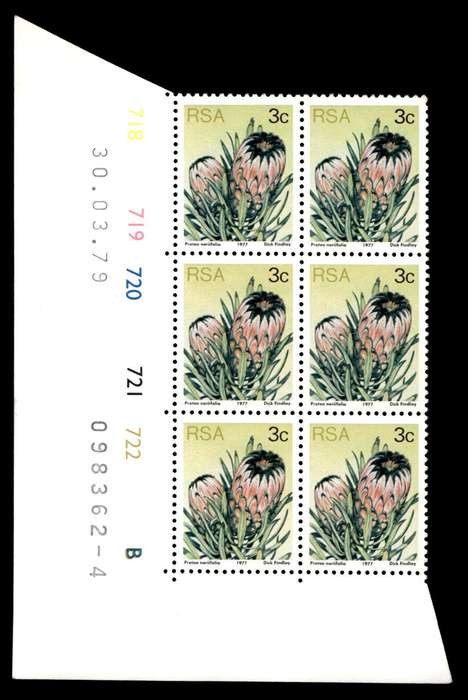 RSA 1979/03/30 3rd Definitive Issue 3c Cyl 718 719 720 721 722 B