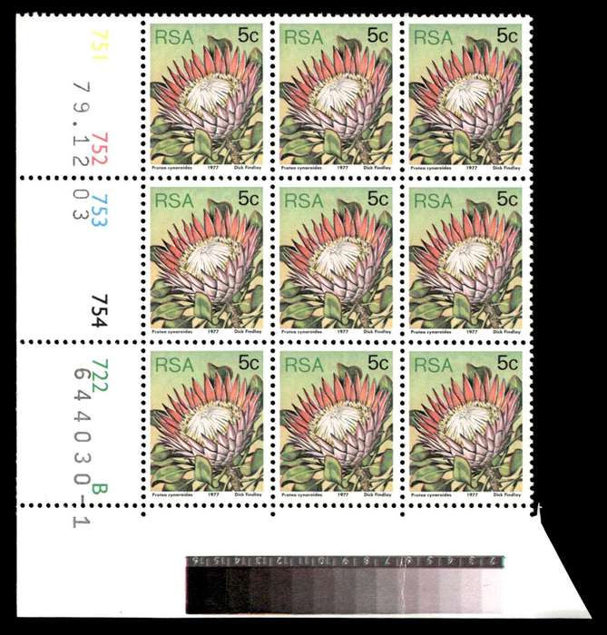 RSA 1979/12/03 3rd Definitive Issue 5c Cyl 754 752 753 754 722 B