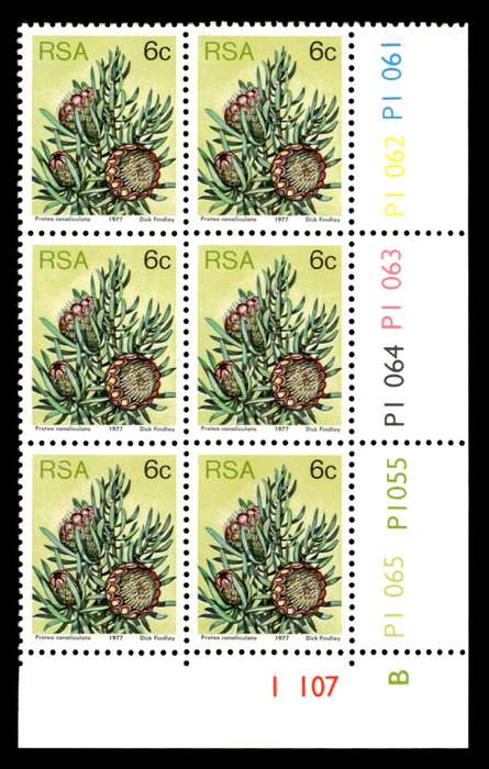 RSA 1977/05/27 3rd Definitive Issue 6c Cyl P1065 P1055 P1064 P1063 P1062 P1061 B
