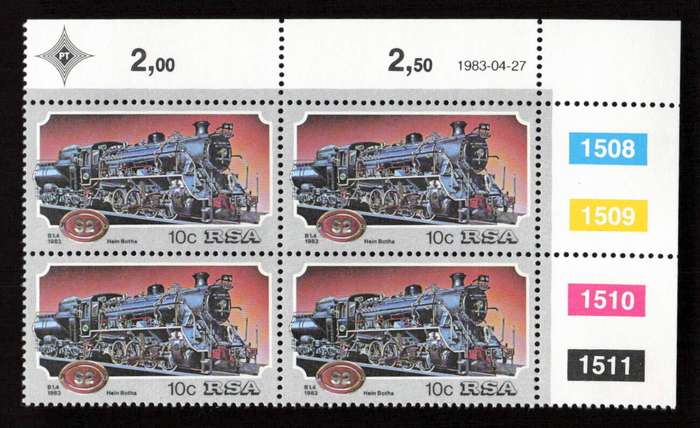 RSA 1983/04/27 Steam Locomotives Control Block Set