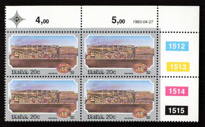 RSA 1983/04/27 Steam Locomotives Control Block Set