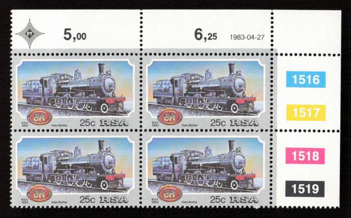 RSA 1983/04/27 Steam Locomotives Control Block Set