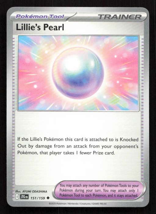 2025 Pokemon / Nintendo / Creatures / GAME FREAK Lillie's Pearl - SV09: Journey Together