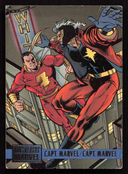 1995 DC VS Marvel Comics Capt. Marvel / Capt. Marvel 56