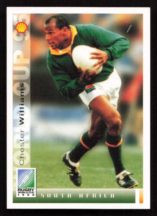 1995 Sports Deck Cards Rugby World Cup 1995 #001 Chester Mornay Williams