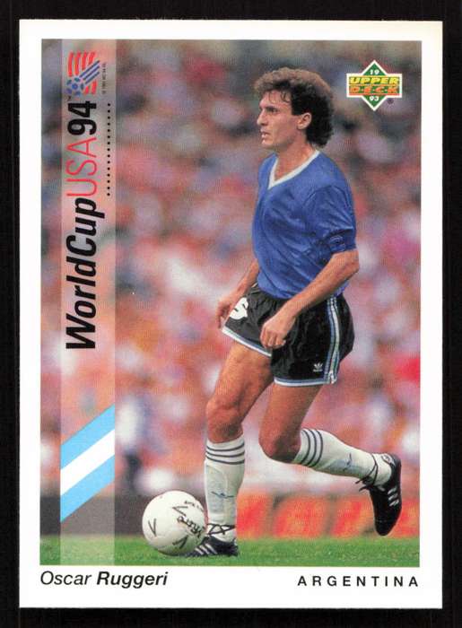 1993 Upper Deck World Cup Preview (Argentina) #1 Oscar Ruggeri