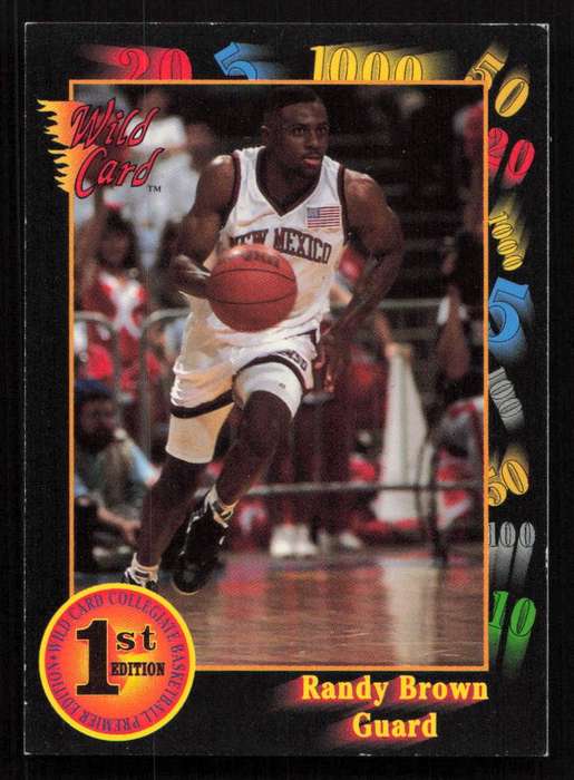 1991-92 Wild Card #38 Randy Brown