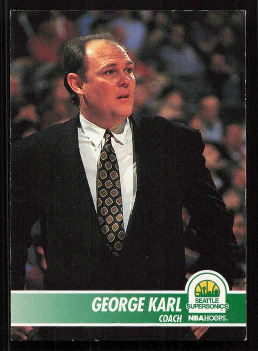 1994-95 Hoops #294 George Karl