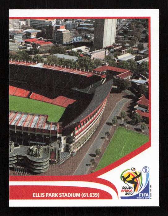 2010 Panini World Cup Stickers #11 Ellis Park Stadium