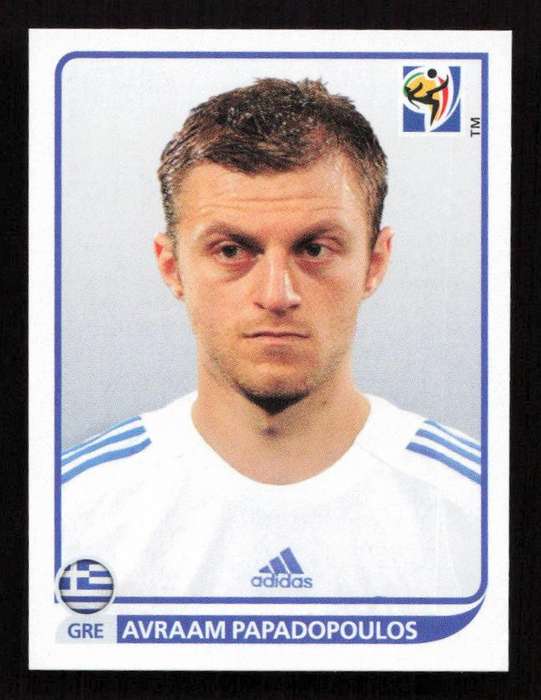 2010 Panini World Cup Stickers #170 Avraam Papadopoulos