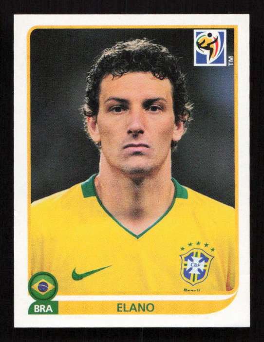 2010 Panini World Cup Stickers #498 Elano