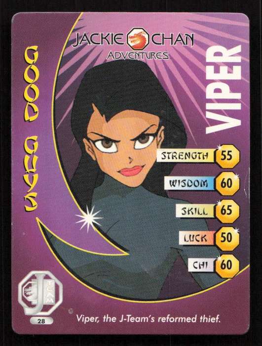 Jackie Chan Adventures - The J-Team Card Viper 28