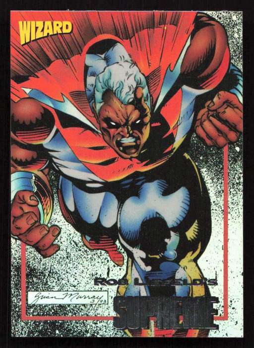 Wizard Magazine 1993 Rob Liefeld's Supreme Card 5