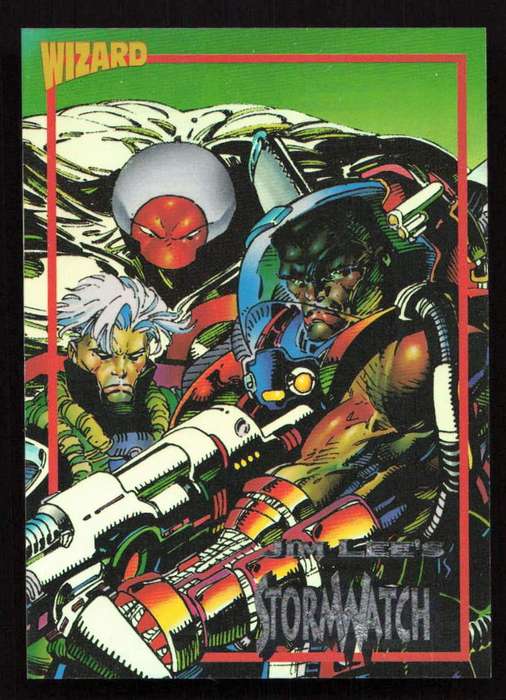 Wizard Magazine 1993 Jim Lee's Stromwatch  Card 4