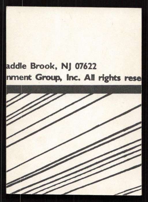 1991 Jim Lee Trading Card 2 Survivalist