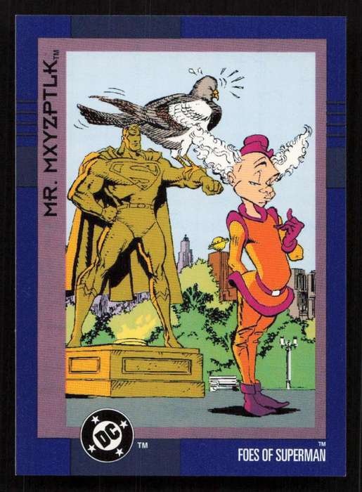 1993 SkyBox DC Comics Mr. Mxyzptlk Card 132