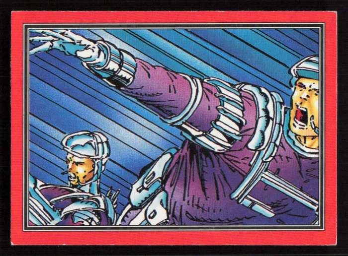 1992 Comic Images Youngblood Card 49 Dropping In
