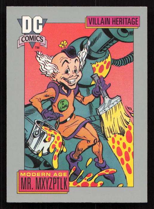 1992 Series 1 - DC Comics Modern Age Mr. MXYZPTLK Card 30