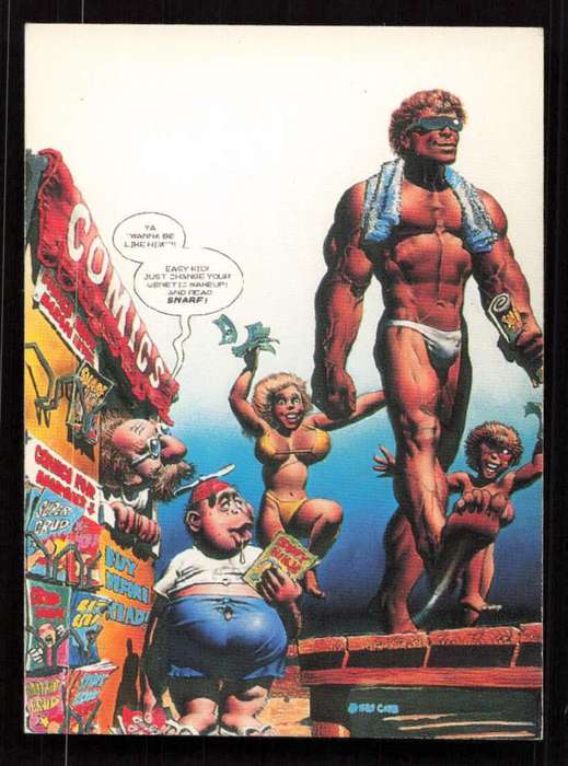 Comic Images 1993 Richard Corben 13 Snarf Man