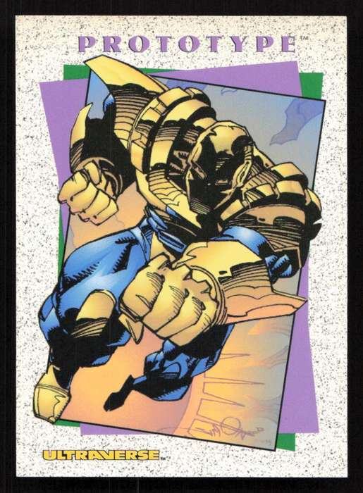 1994 SkyBox  Ultraverse II Origins Card 17 Prototype