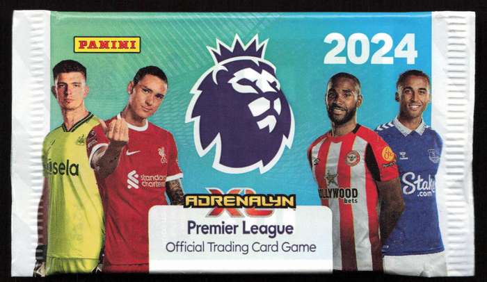 Panini XL Adrenalyn - Premier League 2024 Official Trading Card Game Factory Sealed 6 card Pack