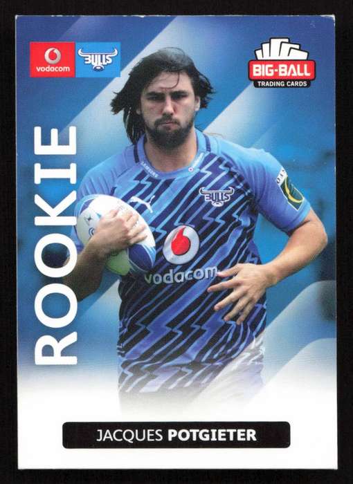 Big Ball 2012 Rugby Trading Card Card 028/248 Jacques Potgieter
