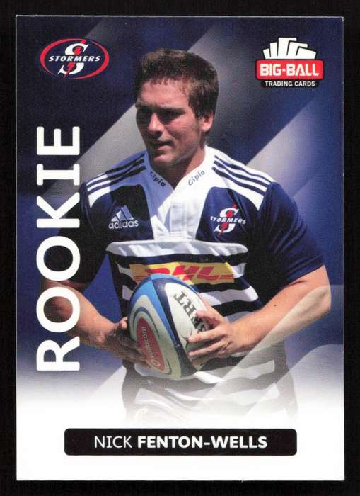 Big Ball 2012 Rugby Trading Card Card 186/248 Nick Fenton-Wells