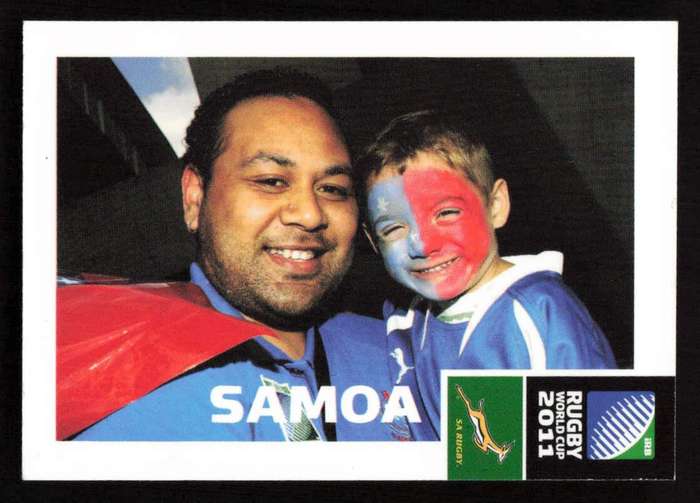 Rugby World Cup 2011 - Card 045/205 - Samoa