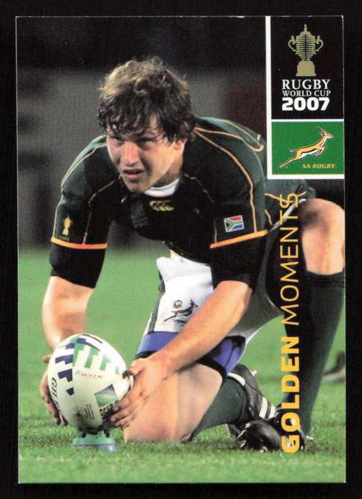 Rugby World Cup 2007 - Card 109/205 - Frans Steyn