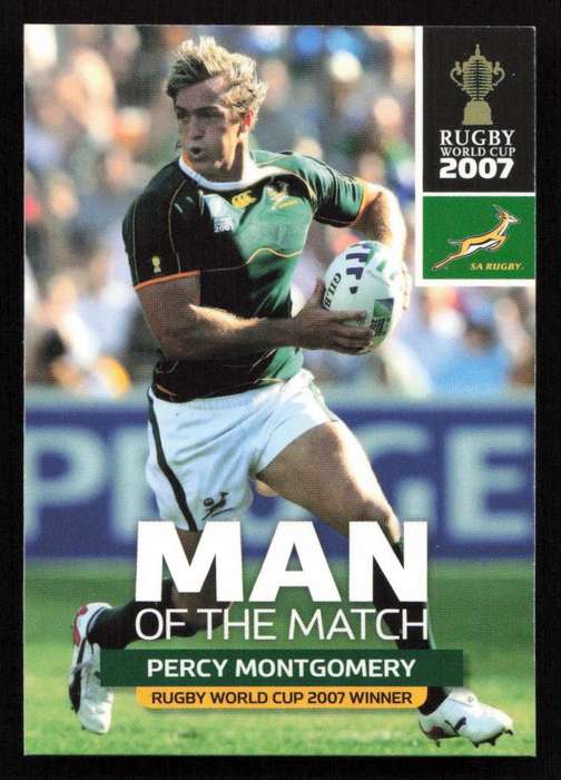 Rugby World Cup 2007 - Card 115/205 - Percy Montgomery