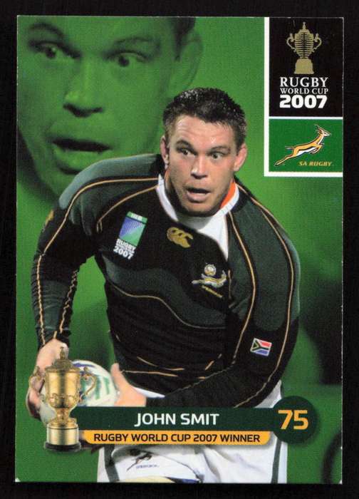 Rugby World Cup 2007 - Card 147/205 - John Smit